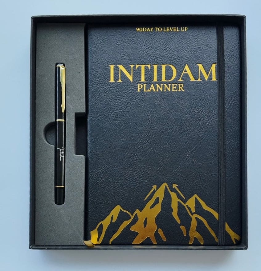 Intidam 90-Day Life-Changing Planner.